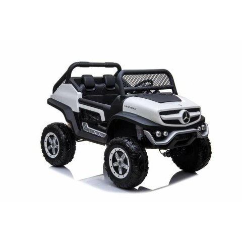 Elektryczny Samochód dla Dzieci Mercedes Benz Unimog Biały 12 V Elektryczny Samochód dla Dzieci Mercedes Benz Unimog Biały 12 V