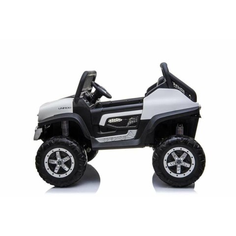 Elektryczny Samochód dla Dzieci Mercedes Benz Unimog Biały 12 V Elektryczny Samochód dla Dzieci Mercedes Benz Unimog Biały 12 V