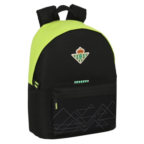 Plecak szkolny Real Betis Balompié 31 x 41 x 16 cm Czarny Limonka Plecak szkolny Real Betis Balompié 31 x 41 x 16 cm Czarny Limonka