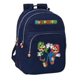 Plecak szkolny Super Mario Granatowy 32 x 42 x 15 cm