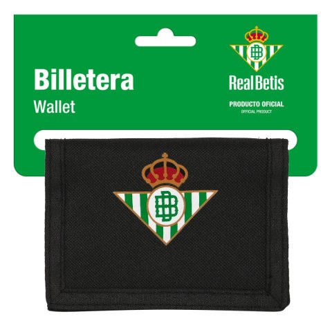 Portfel Real Betis Balompié Czarny Limonka 12.5 x 9.5 x 1 cm Portfel Real Betis Balompié Czarny Limonka 12.5 x 9.5 x 1 cm