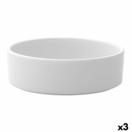Miska do Sałatki Ariane Prime Ceramika Biały Ø 21 cm (3 Sztuk)