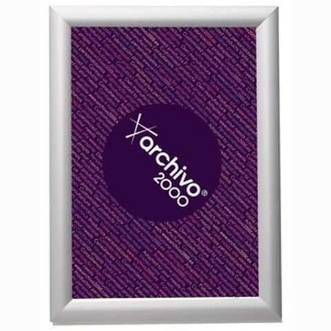 Ekspozytor na ladę Archivo 2000 Z ramą Srebrzysty Din A3 Ekspozytor na ladę Archivo 2000 Z ramą Srebrzysty Din A3