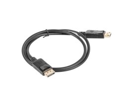 Kabel Lanberg CA-DPDP-10CC-0010-BK (DisplayPort M - DisplayPort M; 1m; kolor czarny)