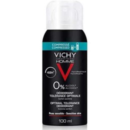 Dezodorant w Sprayu Vichy Tolérance Optimale Mężczyzna Nie zawiera Alkoholu 48 godzin Unisex dorośli (100 ml)