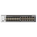 Switch SFP NETGEAR XSM4324S-100NES (12x 10/100/1000/10000Mbps)