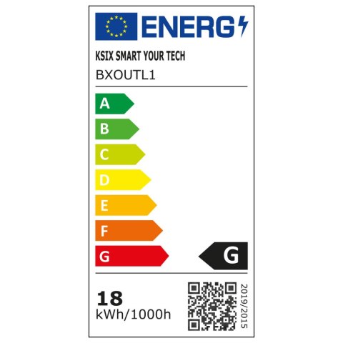 LED spotlight KSIX SmartLED Czarny (3000K) LED spotlight KSIX SmartLED Czarny (3000K)