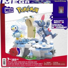Figurki Superbohaterów Mega Construx Pokémon 183 Części Playset
