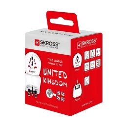 Adapter Elektryczny Skross 1500225-e Międzynarodowy Zjednoczone Królestwo Wielkiej Brytanii i Irlandii Północnej
