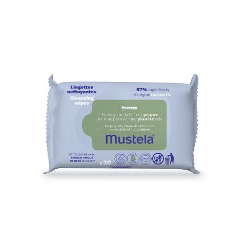 Chusteczki Nawilżane Mustela 20 Sztuk Chusteczki Nawilżane Mustela 20 Sztuk