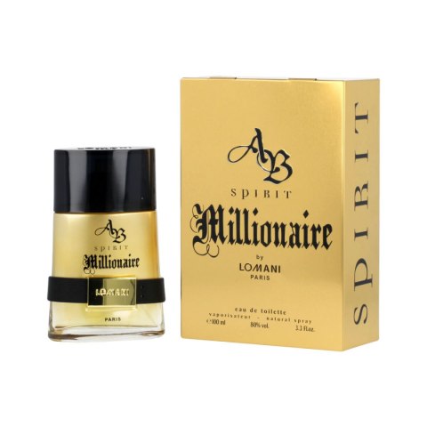 Perfumy Męskie Lomani EDT AB Spirit Millionaire 100 ml Perfumy Męskie Lomani EDT AB Spirit Millionaire 100 ml