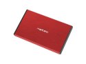 Kieszeń zewnętrzna HDD/SSD Sata Rhino Go 2,5 USB 3.0 czerwona