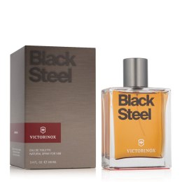 Perfumy Męskie Victorinox EDT Black Steel 100 ml
