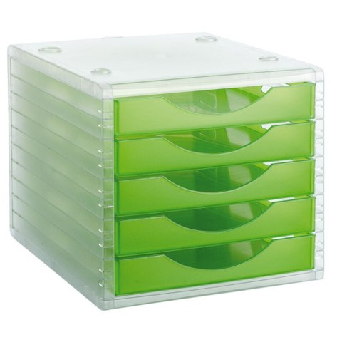 Modułowa szafka na akta Archivo 2000 ArchivoTec Serie 4000 5 szuflady Din A4 Jasny Zielony 34 x 27 x 26 cm Modułowa szafka na akta Archivo 2000 ArchivoTec Serie 4000 5 szuflady Din A4 Jasny Zielony 34 x 27 x 26 cm