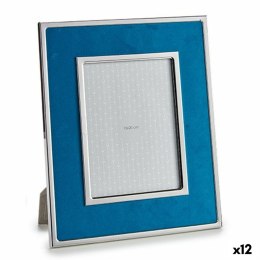 Ramka na Zdjęcia Niebieski Aksamit 1 x 30,8 x 25,8 cm (12 Sztuk)