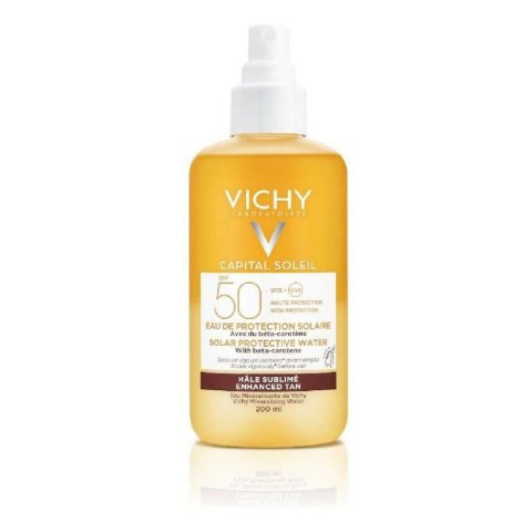 Balsam do Opalania Capital Soleil Enhanced Tan Vichy 101094 Spf 50 Spf 50 200 ml Balsam do Opalania Capital Soleil Enhanced Tan Vichy 101094 Spf 50 Spf 50 200 ml