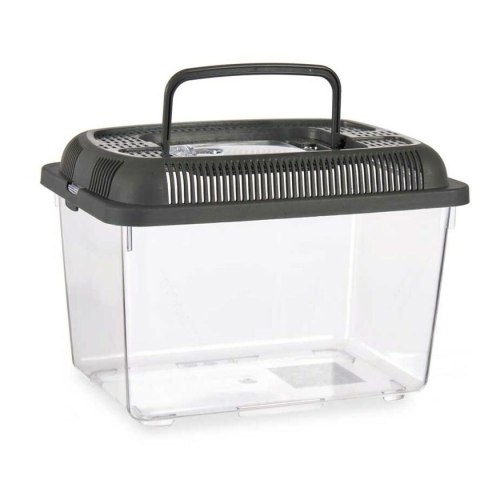 Akwarium Z uchwytem Duży Szary Plastikowy 7 L 20 x 20 x 30 cm (8 Sztuk) Akwarium Z uchwytem Duży Szary Plastikowy 7 L 20 x 20 x 30 cm (8 Sztuk)