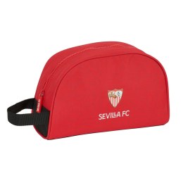 Torba podróżna Sevilla Fútbol Club Czarny Czerwony Poliester 600D 28 x 18 x 10 cm