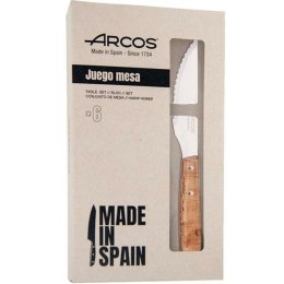 Zestaw noży Arcos 11 cm Drewno Stal nierdzewna 6 Części