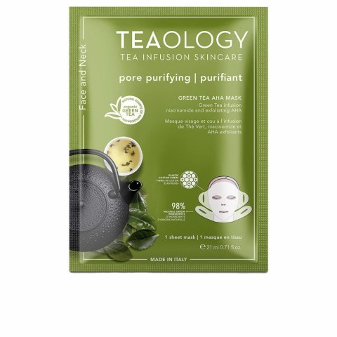 Maseczka do Twarzy Teaology szyja Zielona Herbata Oczyszczający 21 ml