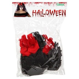 Diadem Halloween Czerwony/Czarny