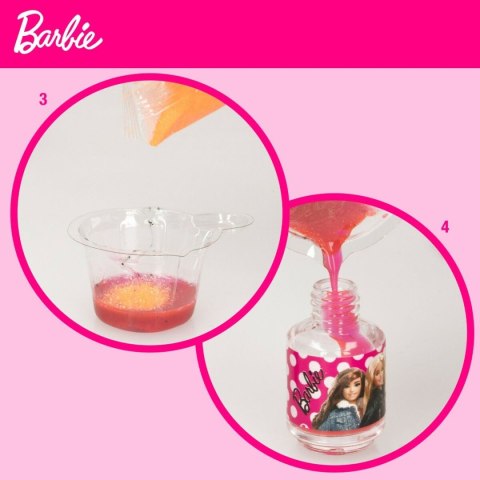 Kit to create Makeup Barbie Studio Color Change Lakier do paznokci 15 Części Kit to create Makeup Barbie Studio Color Change Lakier do paznokci 15 Części