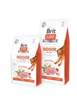 Brit Care Cat Grain Free Indoor Anti-Stress - karma dla kota - 7kg