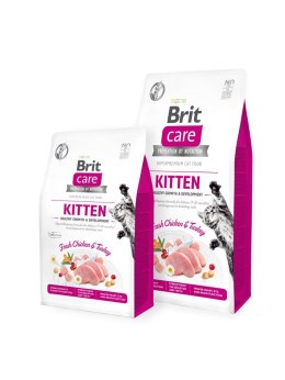 Brit Care Cat Grain Free Kitten Healthy Growth & Development - karma dla kociąt - 7kg