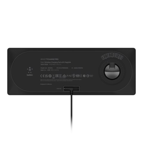 Ładowarka bezprzewodowa Belkin BoostCharge Pro 3-in-1 Wireless Charging Pad with Official MagSafe Charging iPhone/Apple Watch/Ai Ładowarka bezprzewodowa Belkin BoostCharge Pro 3-in-1 Wireless Charging Pad with Official MagSafe Charging iPhone/Apple Watch/Ai