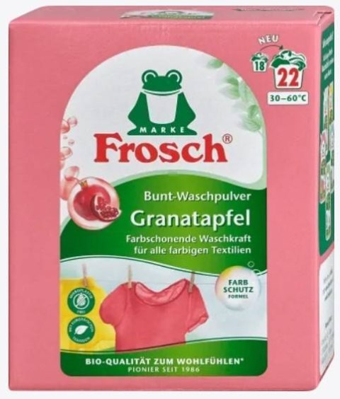 Frosch Granatapfel Proszek do Prania Kolor 1,45 kg Frosch Granatapfel Proszek do Prania Kolor 1,45 kg