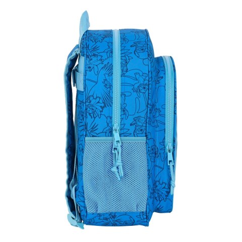 Plecak szkolny Stitch Niebieski 32 X 38 X 12 cm Plecak szkolny Stitch Niebieski 32 X 38 X 12 cm