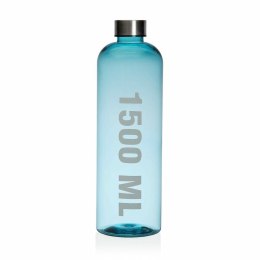 Butelka wody Versa 1,5 L Niebieski Akryl Stal polistyrenu 9 x 29 x 9 cm