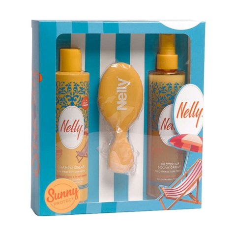 Set Kosmetyczny Nelly Włosy Balsam do Opalania 3 Części Set Kosmetyczny Nelly Włosy Balsam do Opalania 3 Części