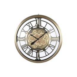 Zegar Ścienny Home ESPRIT Złoty Szkło Żelazo 80 x 10 x 86 cm