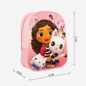 Plecak szkolny 3D Gabby's Dollhouse Różowy 25 x 31 x 10 cm