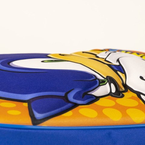 Plecak szkolny 3D Sonic Pomarańczowy Niebieski 25 x 31 x 9 cm Plecak szkolny 3D Sonic Pomarańczowy Niebieski 25 x 31 x 9 cm