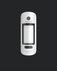 AJAX MotionCam Outdoor Czujnik ruchu z funkcją aparatu (PhOD) (biały)