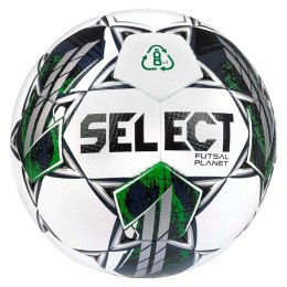 Piłka nożna halowa Select Futsal Planet FIFA Basic biało-czarno-szaro-zielona rozm. 4 17646