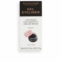 Eyeliner Revolution Make Up Gel Eyeliner Żel Czarny 3 g