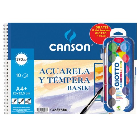 Blok rysunkowy Canson Basik 23 x 32,5 cm A4+ (10 Sztuk) Blok rysunkowy Canson Basik 23 x 32,5 cm A4+ (10 Sztuk)