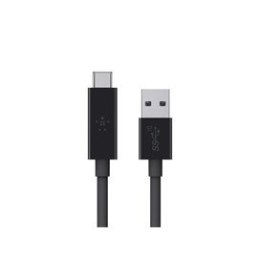 BELKIN KABEL USB-C - USB-A 3.1, 1M, CZARNY