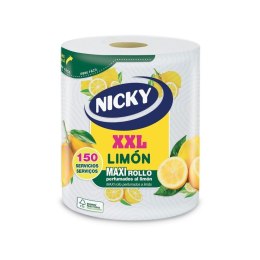 Ręcznik papierowy Nicky Xxl Limón XXL Cytrynowa 150 Sztuk