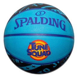 Piłka do koszykówki Spalding Space Jam Tune Squad Bugs niebiesko-czarna rozm. 5 84605Z