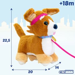 Pluszowy Zwierzak Eolo Sprint Puppy Pies 20 x 22,5 x 14 cm (4 Sztuk)