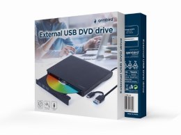 Napęd DVD na USB zewnętrzny DVD-USB-03 czarny