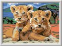 Malowanka CreArt dla dzieci Małe lwiątka