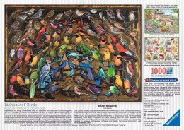 Puzzle 1000 elementów Świat ptaków