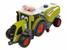 Traktor Claas z prasą rolującą Happy People
