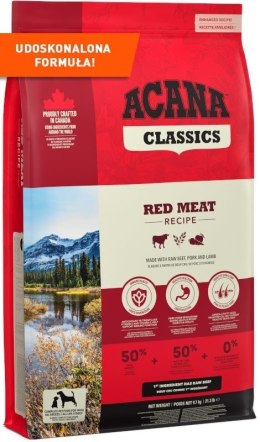 ACANA Classics Red Meat - sucha karma dla psa - 9,7 kg