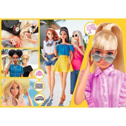 Puzzle 100 elementów Glitter Brokatowa Barbie